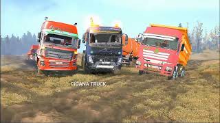 Truk Trailer Dance Truk Joget Versi Truk Trailertrukjogetlucu