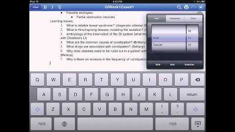 Office suites on the iPad (SMRTcasts episode 5)