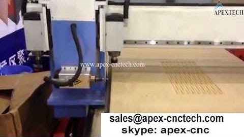 jinan apextech CNC router with simple auto tool changing