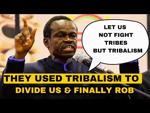 THE COLONIALIST INTRODUCED THE CONCEPT OF TRIBALISM TO DISINTERGRATE AFRICANS. PLO LUMUMBA REVEALS