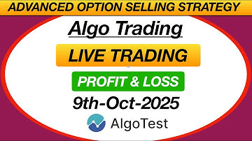 Algotest Option Selling strategy | Sensex Expiry Full Day P&L Report #algotest
