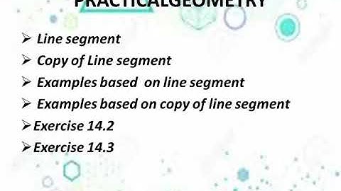 CLASS 6 MATHEMATICS CH 14 PRACTICAL GEOMETRY MODULE- 3
