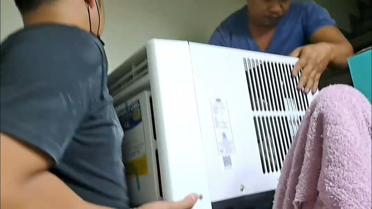 Unboxing New aircon ni Baby Nathan 🥰 YouTube