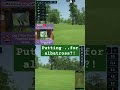 Albatross PUTT?! Can I win #themasters starting from the green?? #gspro #golf #pga #augustanational