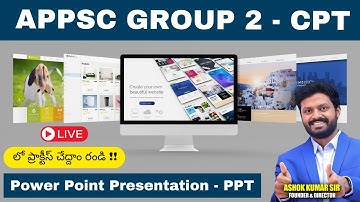 APPSC Group 2 - CPT - Power point presentation PPT #appsc #appscgroup2cpt #group2cpt #appscgroup2