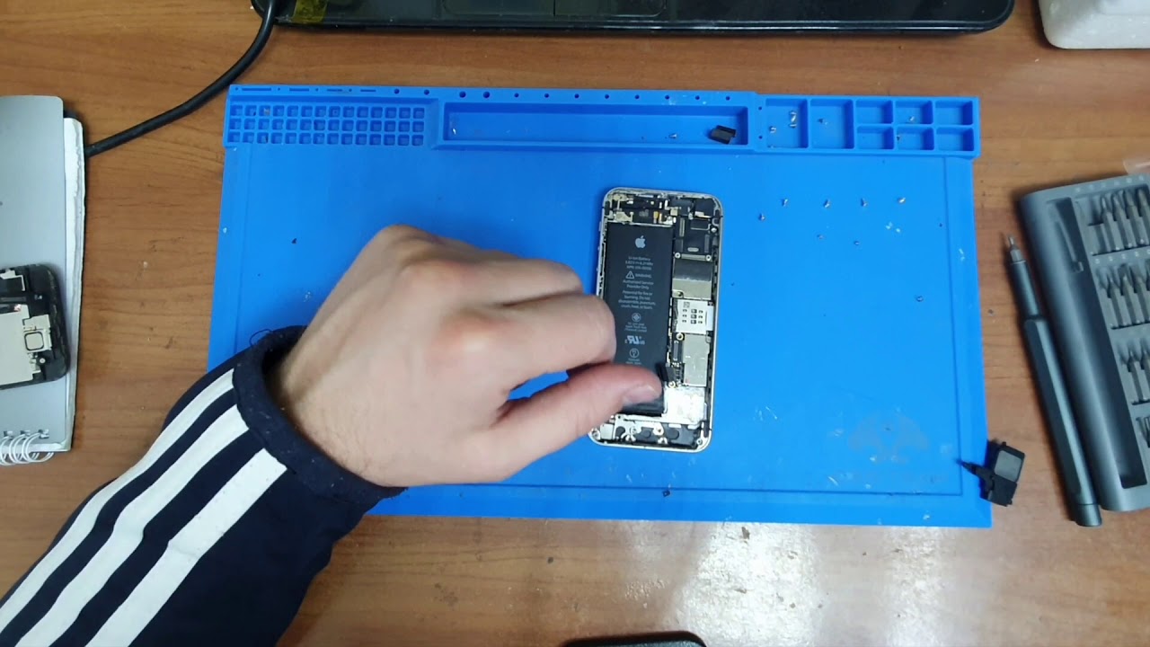 Iphone se замена разьема зарядки,гнезда наушников,микрофона,нижнего ...