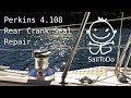 Leaky Crank Seal Repair on Perkins 4108