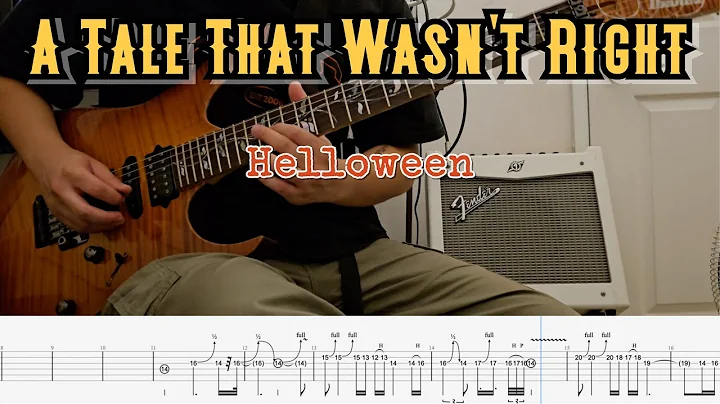 [TAB] Helloween - A Tale That Wasn't Right (Guitar Solo Cover with Tabs)