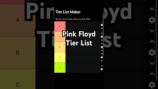 Pink Floyd Album Tier List #pinkfloyd #pinkfloydmusic #progrock #classicrock #thebeatles #foryou