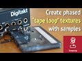 Sampler trick: Steve Reich/William Basinski style phase shifting loops (Digitakt/Model Samples)
