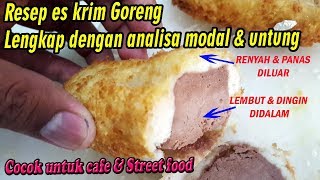 BIKIN ES KRIM GORENG RASA JAGUNG CHECK