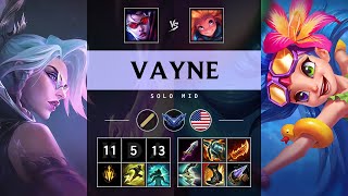 Vayne Mid vs Zoe - NA Diamond Patch 25.20