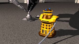 Fire Fighter Dalek Cable test
