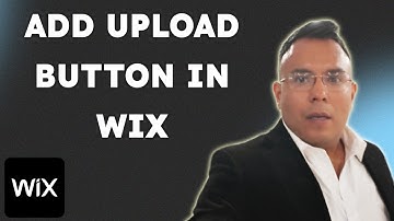 How To Add Upload Button In Wix  { 2025 edition }
