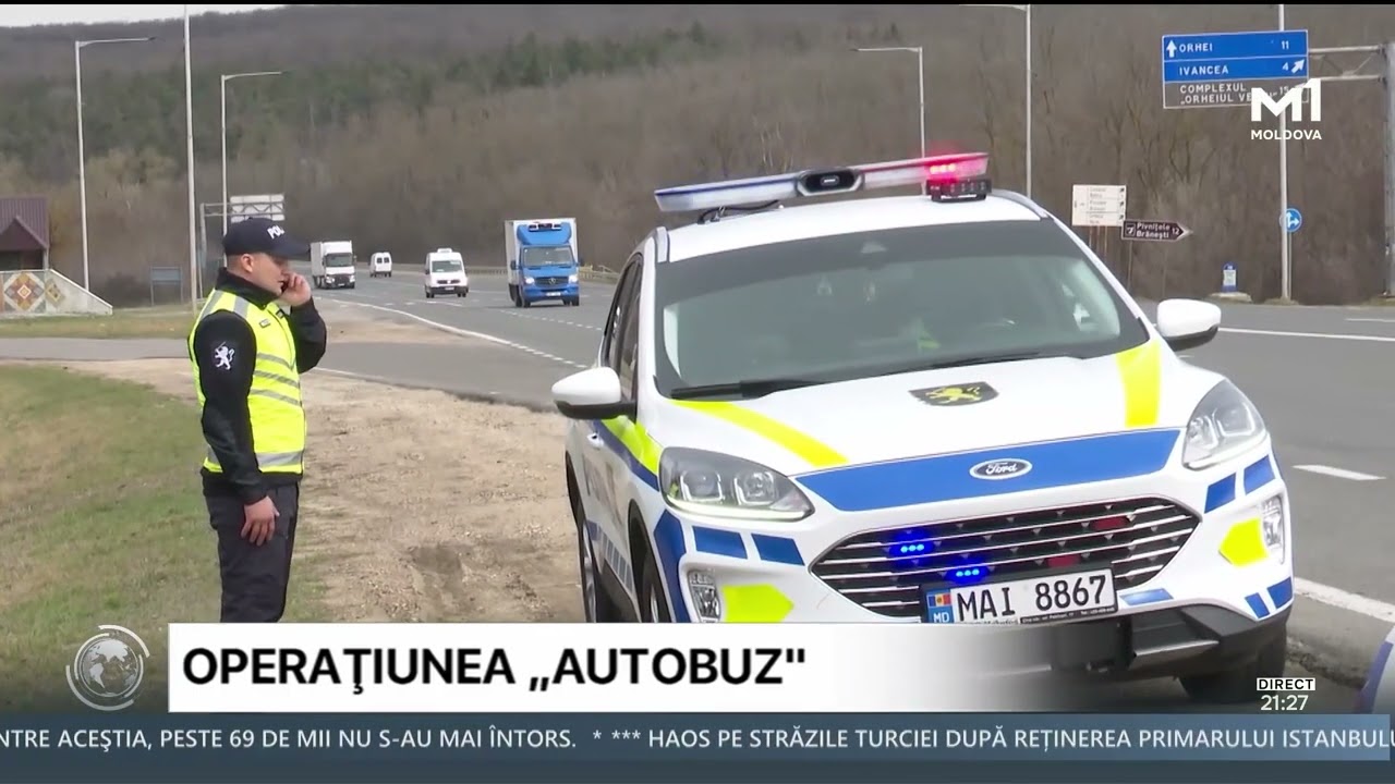 Poliția și inspectorii ANTA, cu ochii pe șoferii de microbuze și autobuze