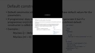 Can we have 2 default constructor in a class let us see compilation error  #youtube #students