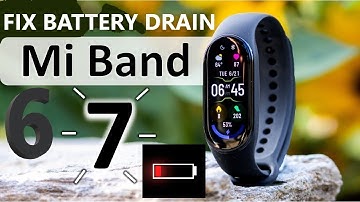 xiaomi mi band 5, 6, 7, 8 battery drain fix 2024 | 12 days battery | battery reset