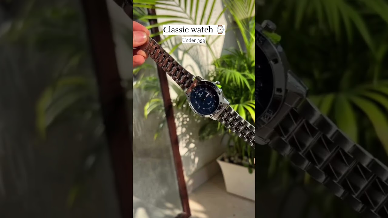 Classic watch for men.  