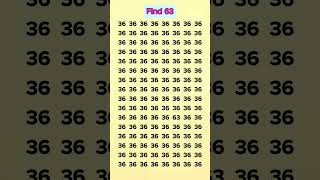 Find Out 63 In This Viral Optical Challenge