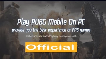 How to Play PUBG Mobile on PC or Laptop (Official)