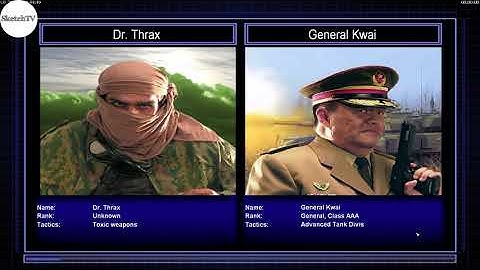 Toxin VS Tank (Hard) - C&C Zero Hour Speedrun