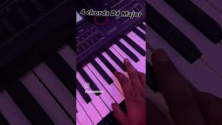 4 chords D Major casio 9000