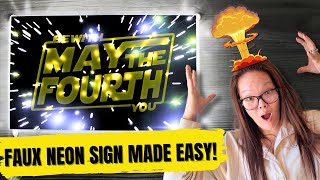 I Made a $200 Neon Sign for $15 — Full xTool Tutorial