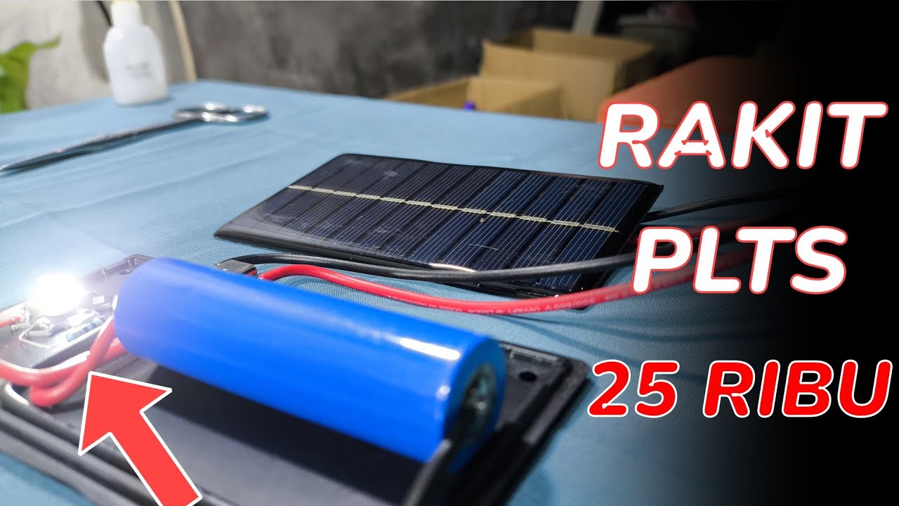 Seruling Rakit Mini RAKIT PLTS SUPER MINI UNTUK EDUKASI PEMULA PLTS.. CUMA 25 RIBU - YouTube