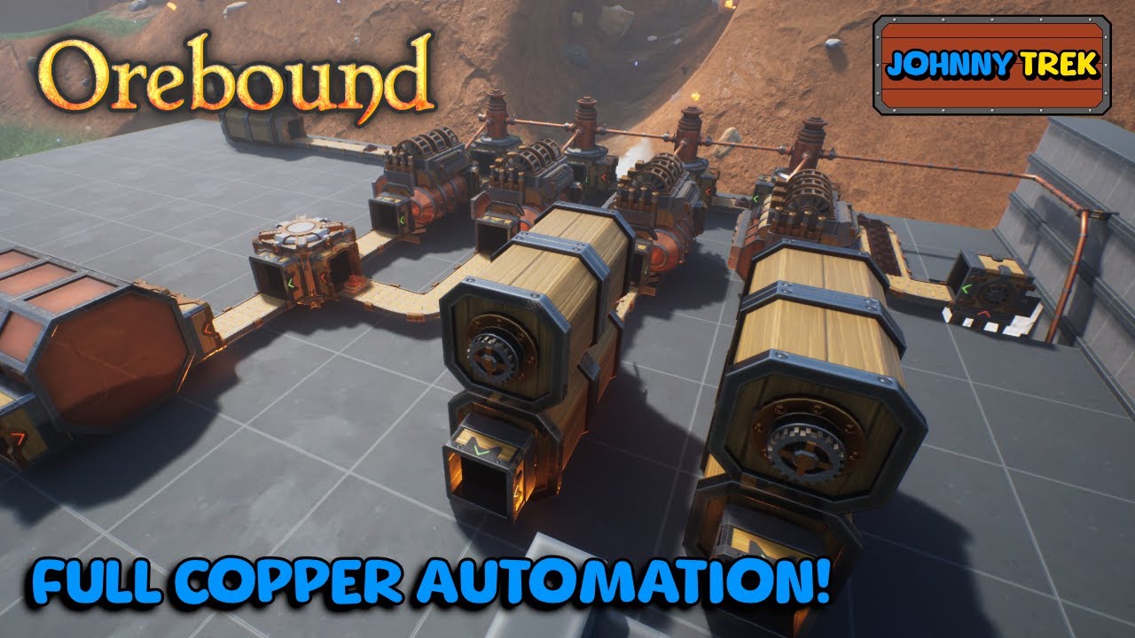 Copper Automation Up And Running | Orebound Anvil Update 3 - Part 9