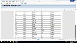 81 Table display in multiple pages, Control Break page