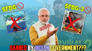 Survival Fire Battleground Ban in india 🚫 || Why SFBG 1 & 2 is not showing on playstore😱 | SFBG ban screenshot 5