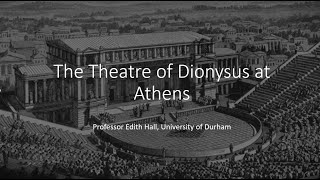 The Theatre of Dionysus at Athens