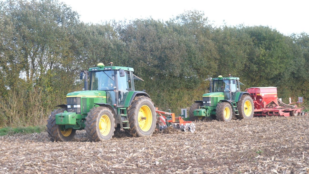 JOHN-DEERE 7710 VS 7810 | SEMIS DE BLE 2022