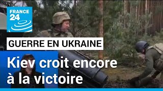 L'Ukraine en guerre cherche le soutien de l'Occident et croit encore que la victoire est possible