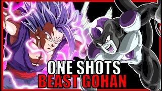 Holy Sh**! Black Frieza Can One Shot Gohan Beast Too?