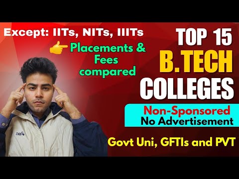 Best Engineering Colleges in India ||B.tech in Non IIT/NIT colleges 2026 ||placements & fees compare