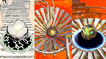 Rollance Adventure Balls – Normal vs Reverse vs Comic Gameplay Comparison | Part 1 (iOS, Android)