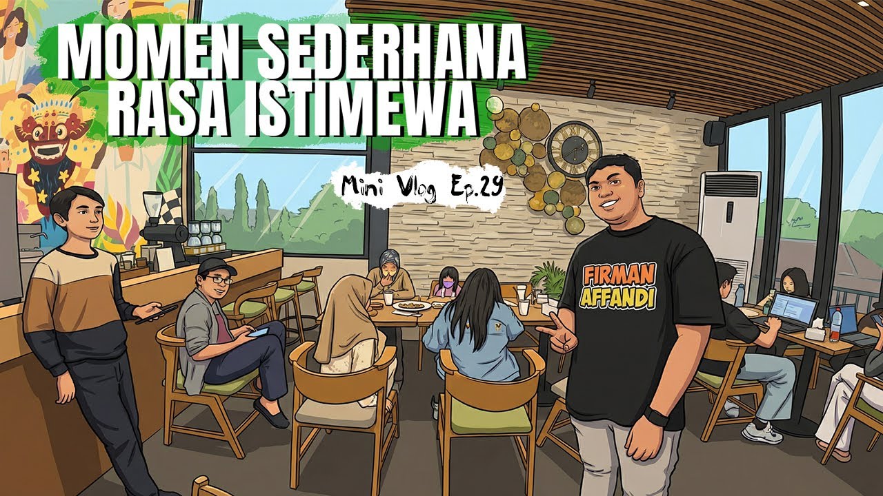 [Mini Vlog] Gingsul Cafe Malang | Nongkrong Adem & Nyaman‼️ || Ep.29 