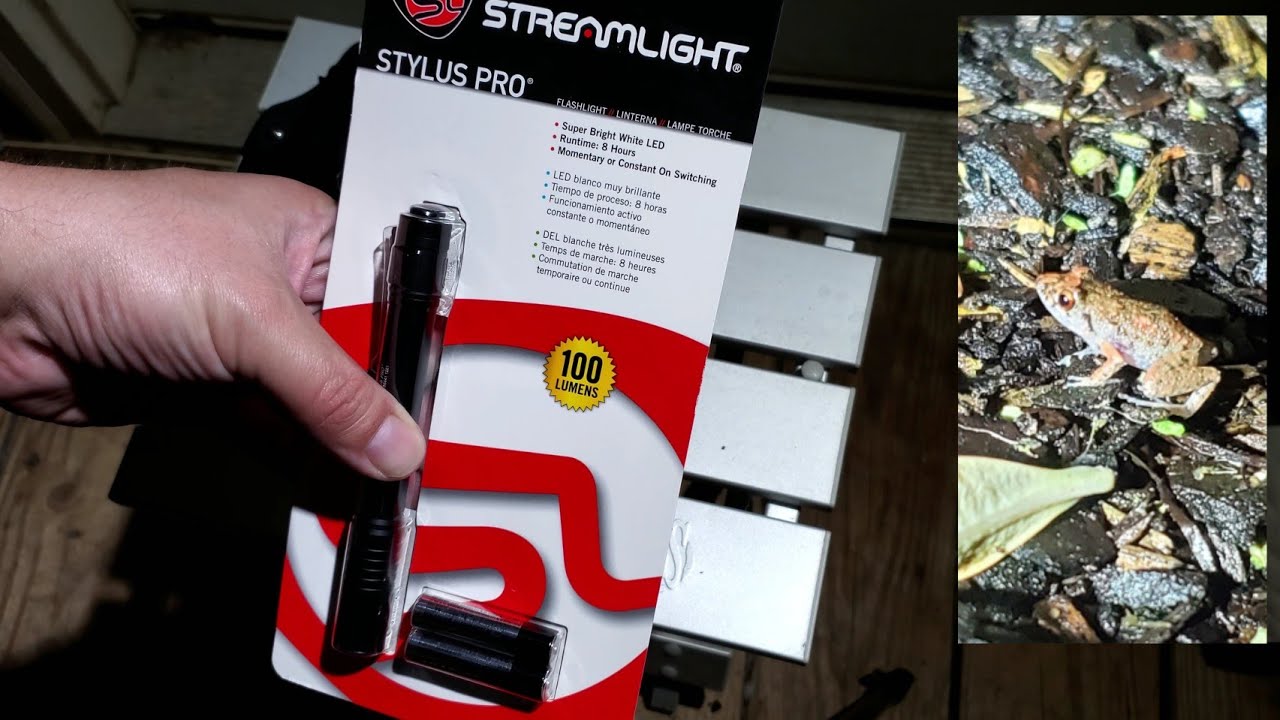 StreamLight Stylus Pro – Edc Flashlight unboxing and test | ARO News
