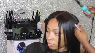 LACE CLOSURE SEW IN TUTORIAL (DETAILED) | @theweavespecialist