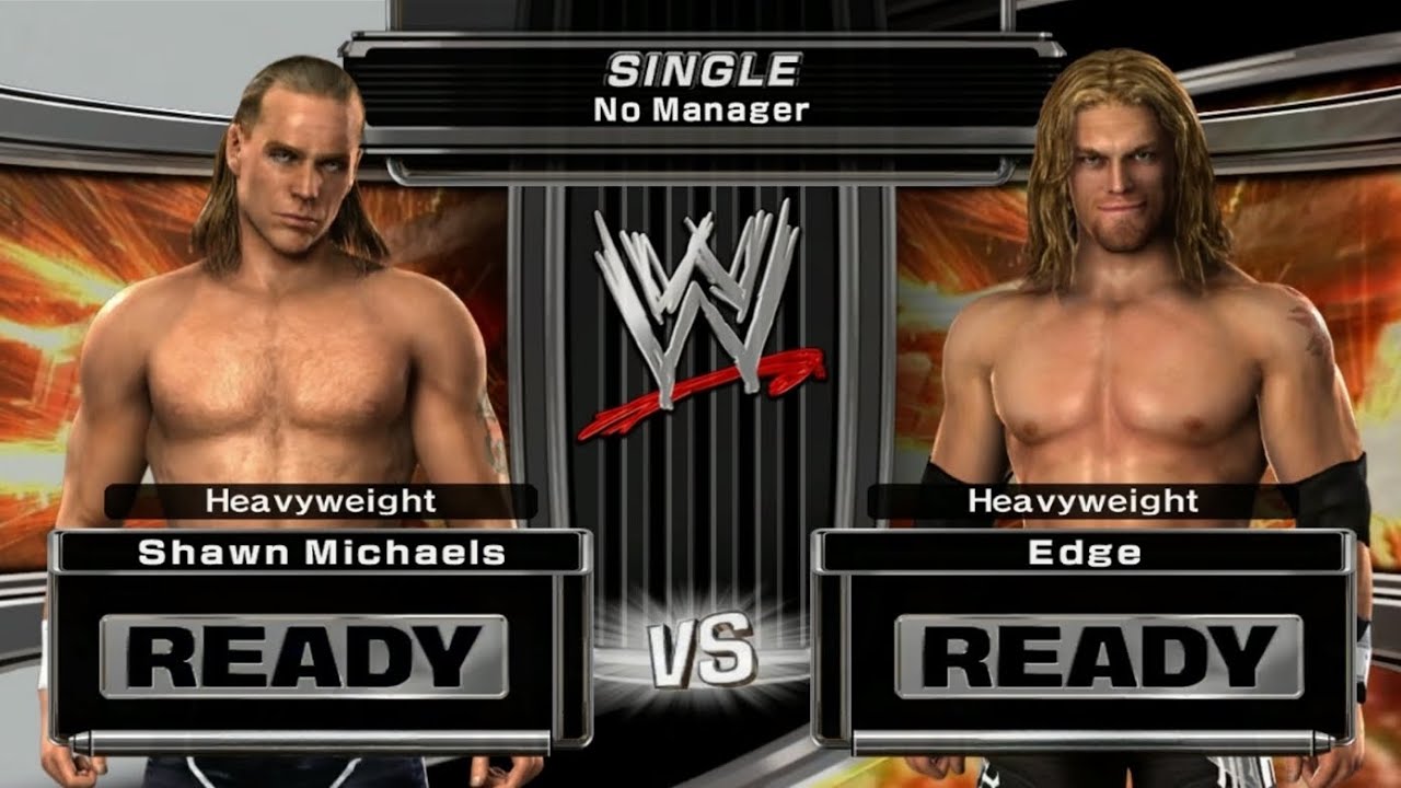 Шон Майклс против Эджа | SmackDown против Raw 2007