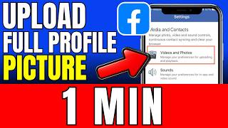 How To Upload Full Profile Picture On Facebook 2026 (Very Easy) screenshot 4