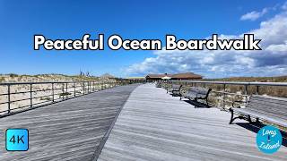 [4K] Long Island, NY WALK 🩴 Explore Robert Moses Boardwalk -POV
