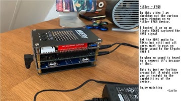 My MiSTer FPGA System - Gameplay Demo & Capture Testing (ELGATO HD60 S)