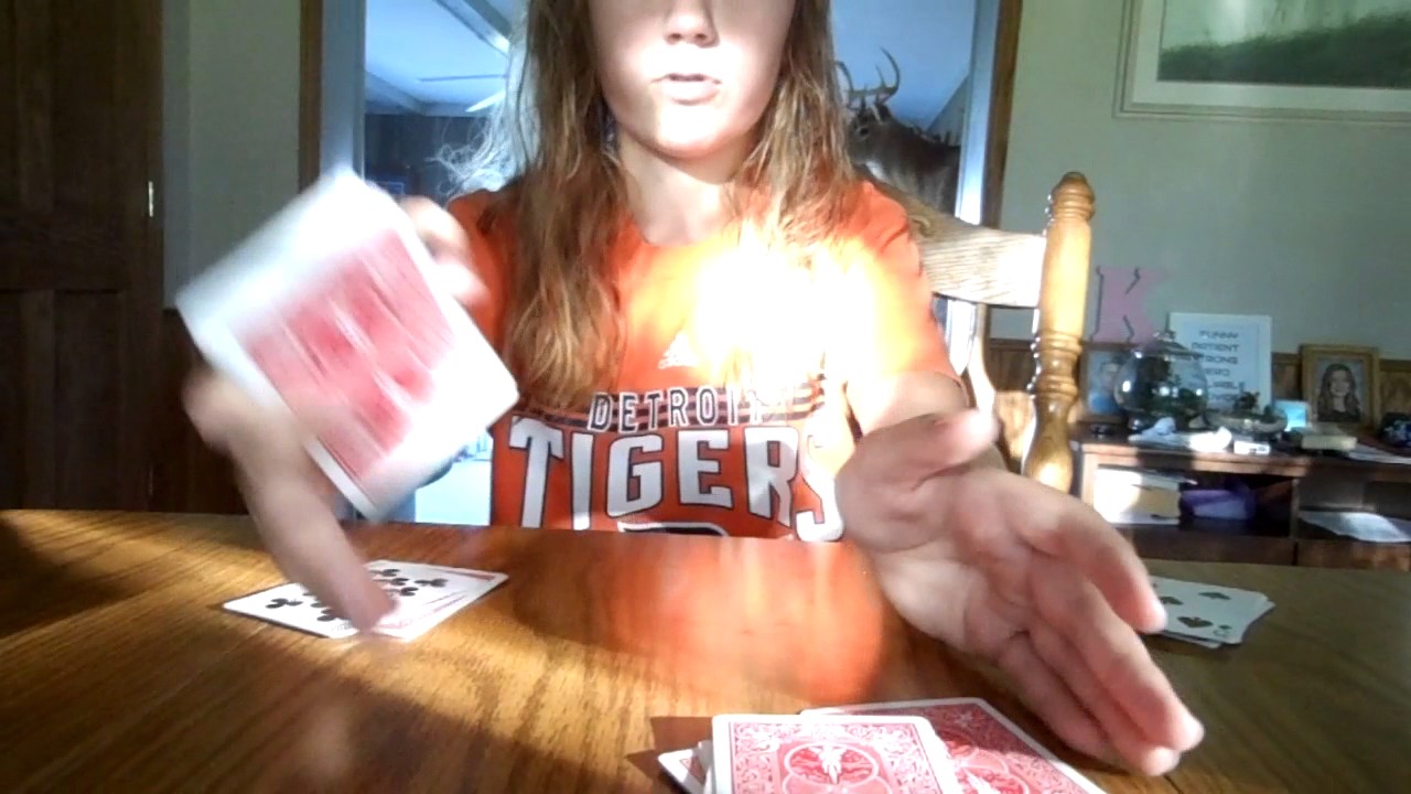 Easiest Card Trick CraftyGirl First Video YouTube