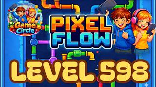 Pixel flow©  - Level 598 - solution