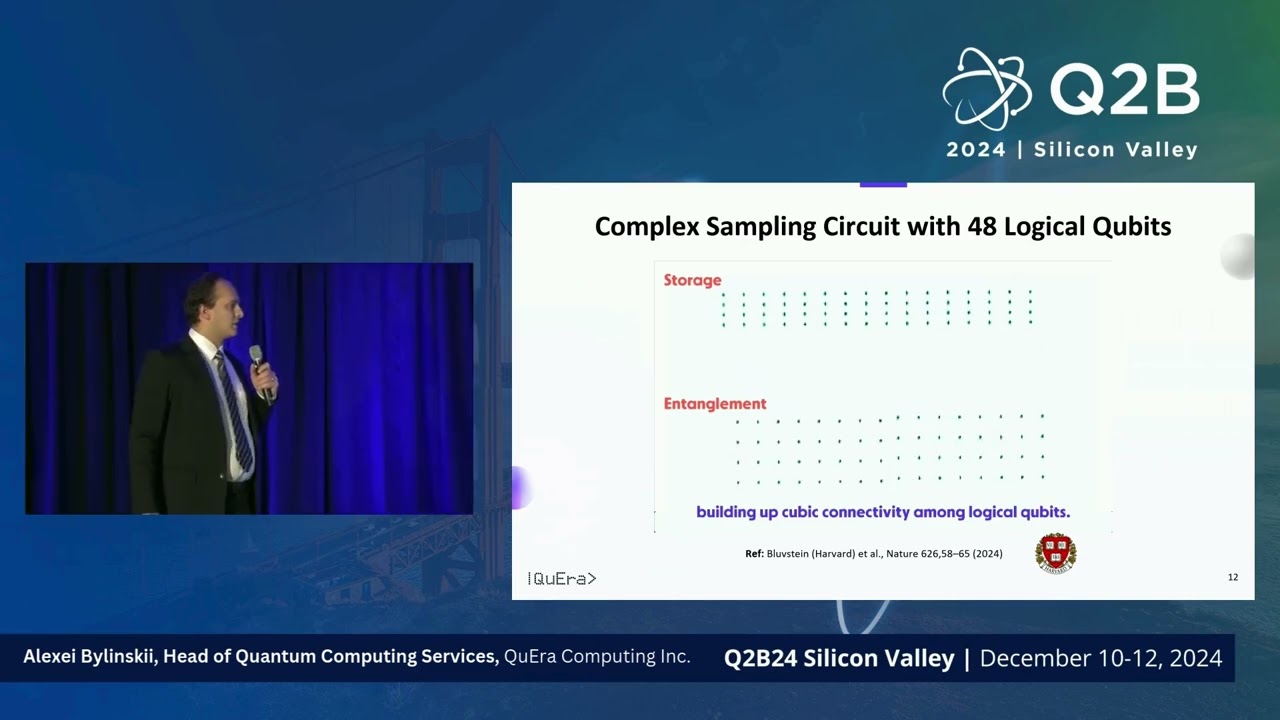 Q2B24. Silicon Valley | Alexei Bylinskii, Head of Quantum Computing  Services, QuEra Computing, Inc.