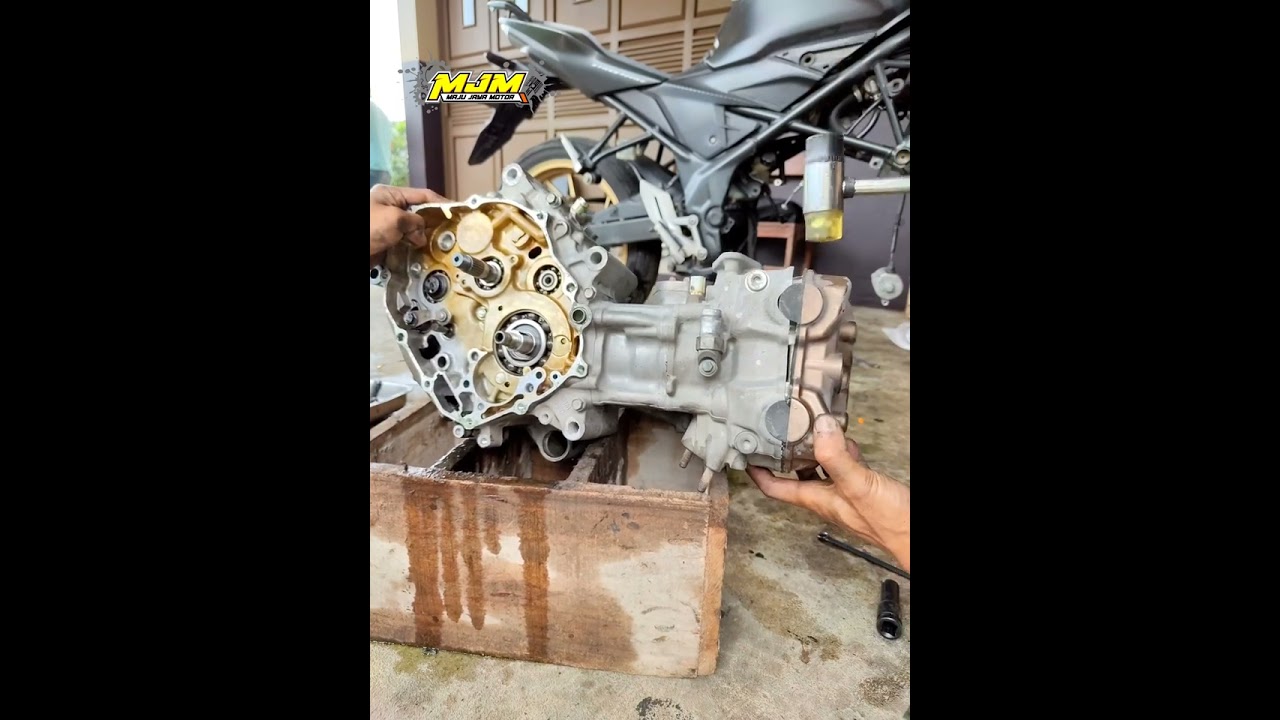 urutan bongkar mesin cb 150 r