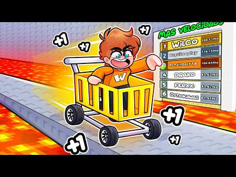 +1 DE VELOCIDAD POR SEGUNDO EN UN CARRITO DE SUPERMERCADO... (#1 RANKING MUNDIAL)