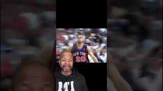 Allan Houston Hits Game Winner Vs The Miami Heat #nyknicks #heat #youtubeshorts #nbaplayoffs